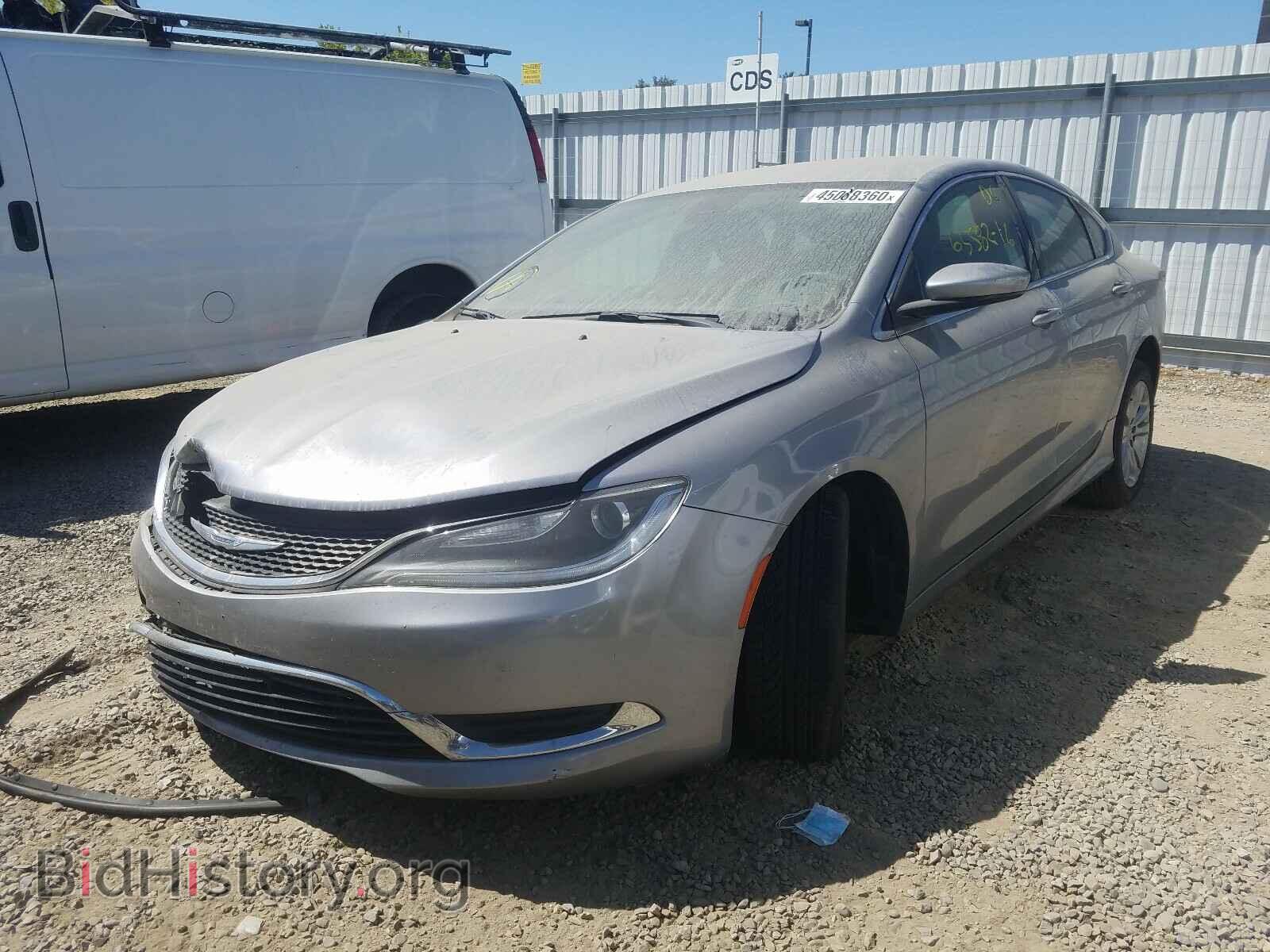 2016 CHRYSLER 200 - VIN: 1C3CCCAB5GN170992 - Фото 2