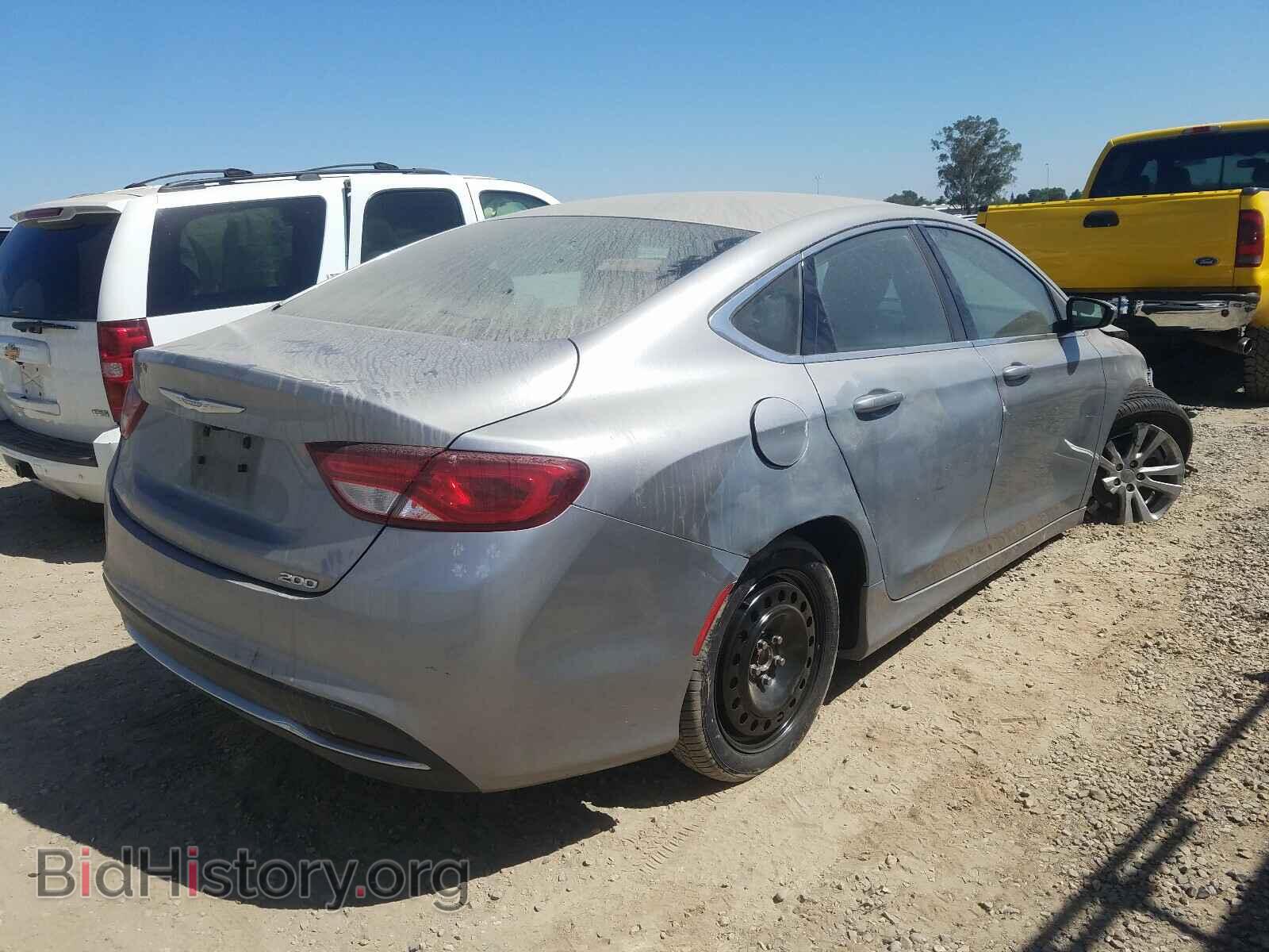 2016 CHRYSLER 200 - VIN: 1C3CCCAB5GN170992 - Фото 4