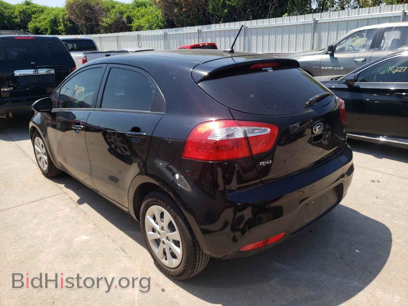2013 KIA RIO - VIN: KNADM5A31D6231100 - Фото 3
