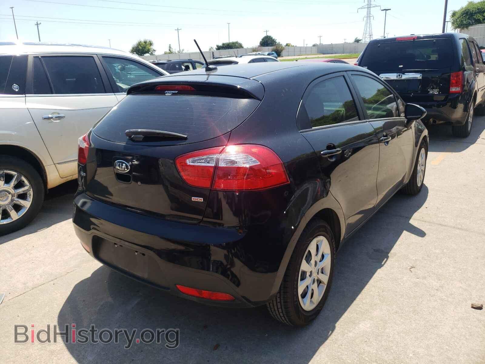 2013 KIA RIO - VIN: KNADM5A31D6231100 - Фото 4
