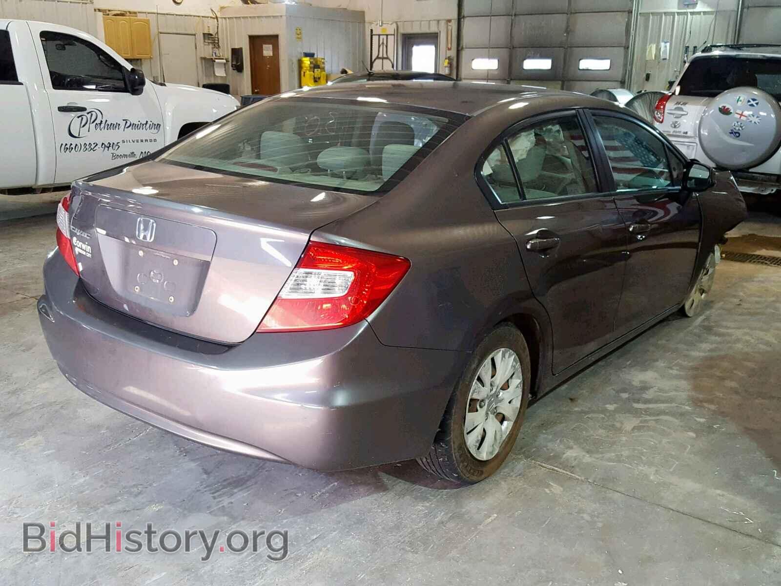 2012 HONDA CIVIC LX - VIN: 19XFB2F5XCE026040 - Фото 4
