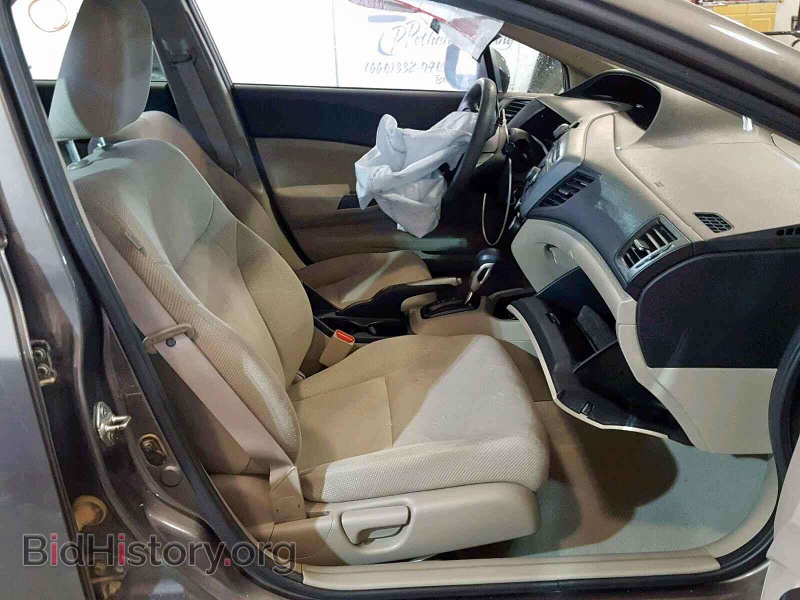 2012 HONDA CIVIC LX - VIN: 19XFB2F5XCE026040 - Фото 5