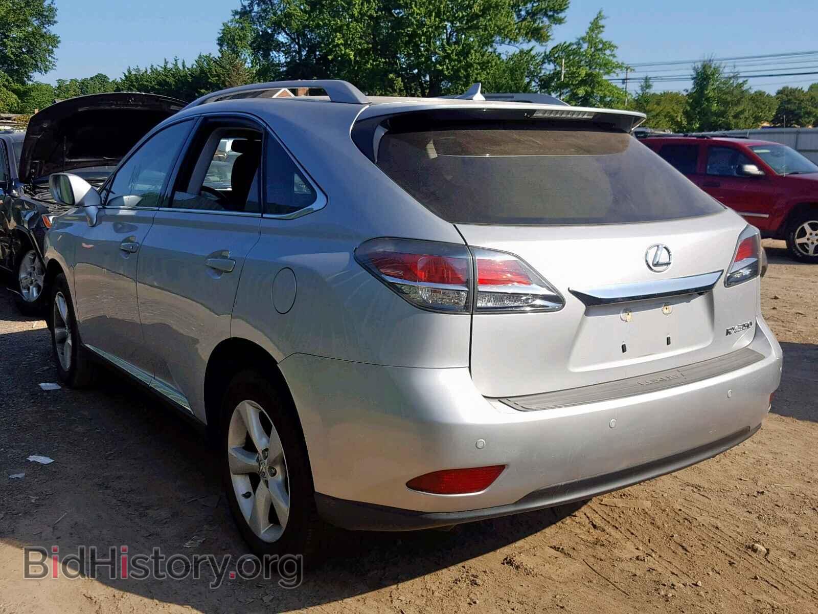 2013 LEXUS RX 350 - VIN: 2T2BK1BA3DC172903 - Фото 3