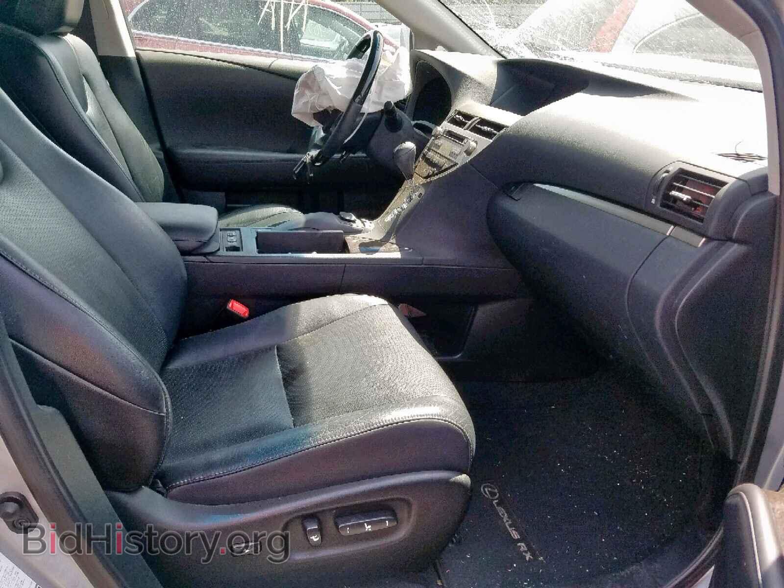 2013 LEXUS RX 350 - VIN: 2T2BK1BA3DC172903 - Фото 5
