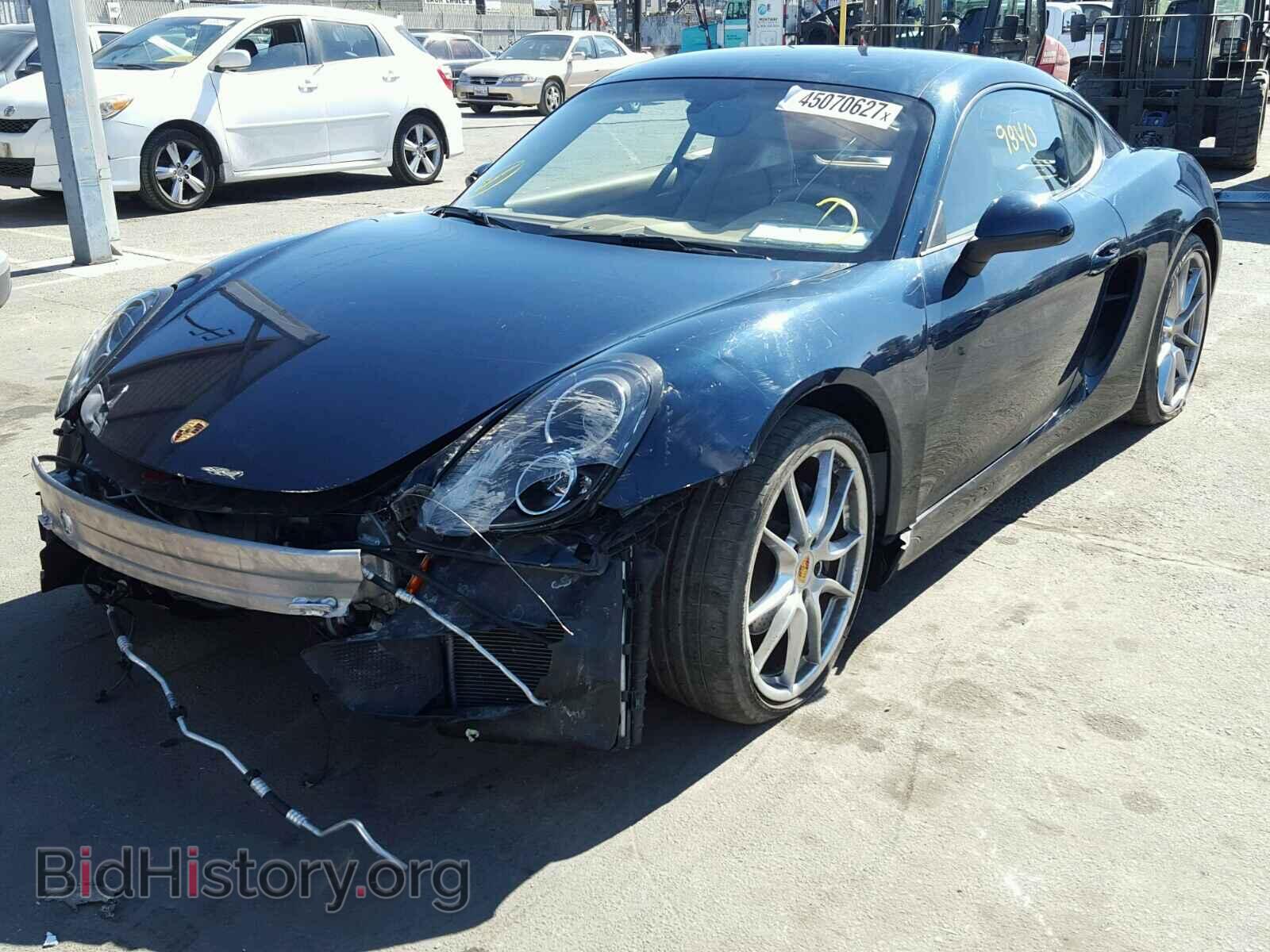 2016 PORSCHE CAYMAN - VIN: WP0AA2A8XGK170639 - Фото 2