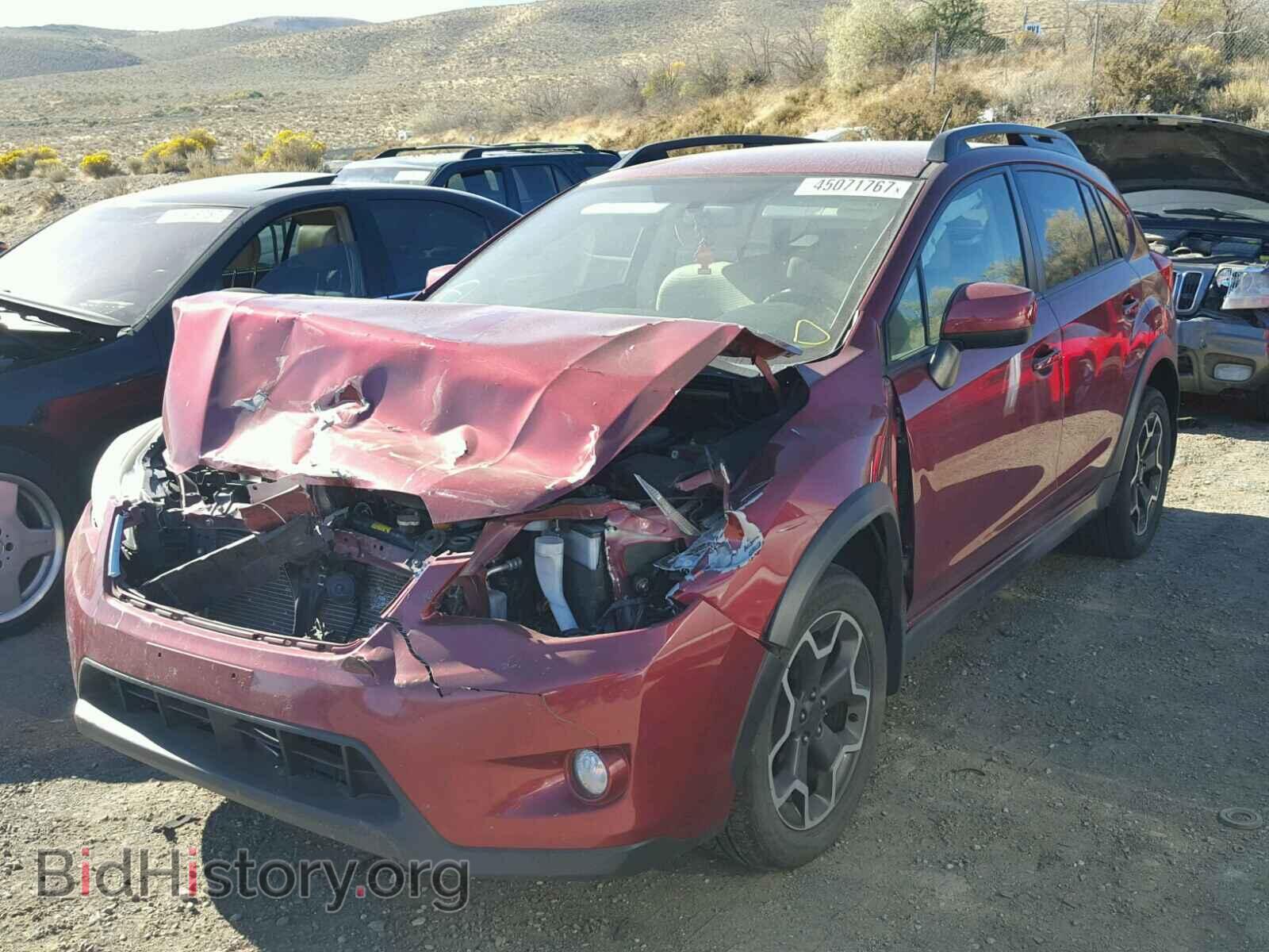 2014 SUBARU XV - VIN: JF2GPACC7E8295033 - Фото 2