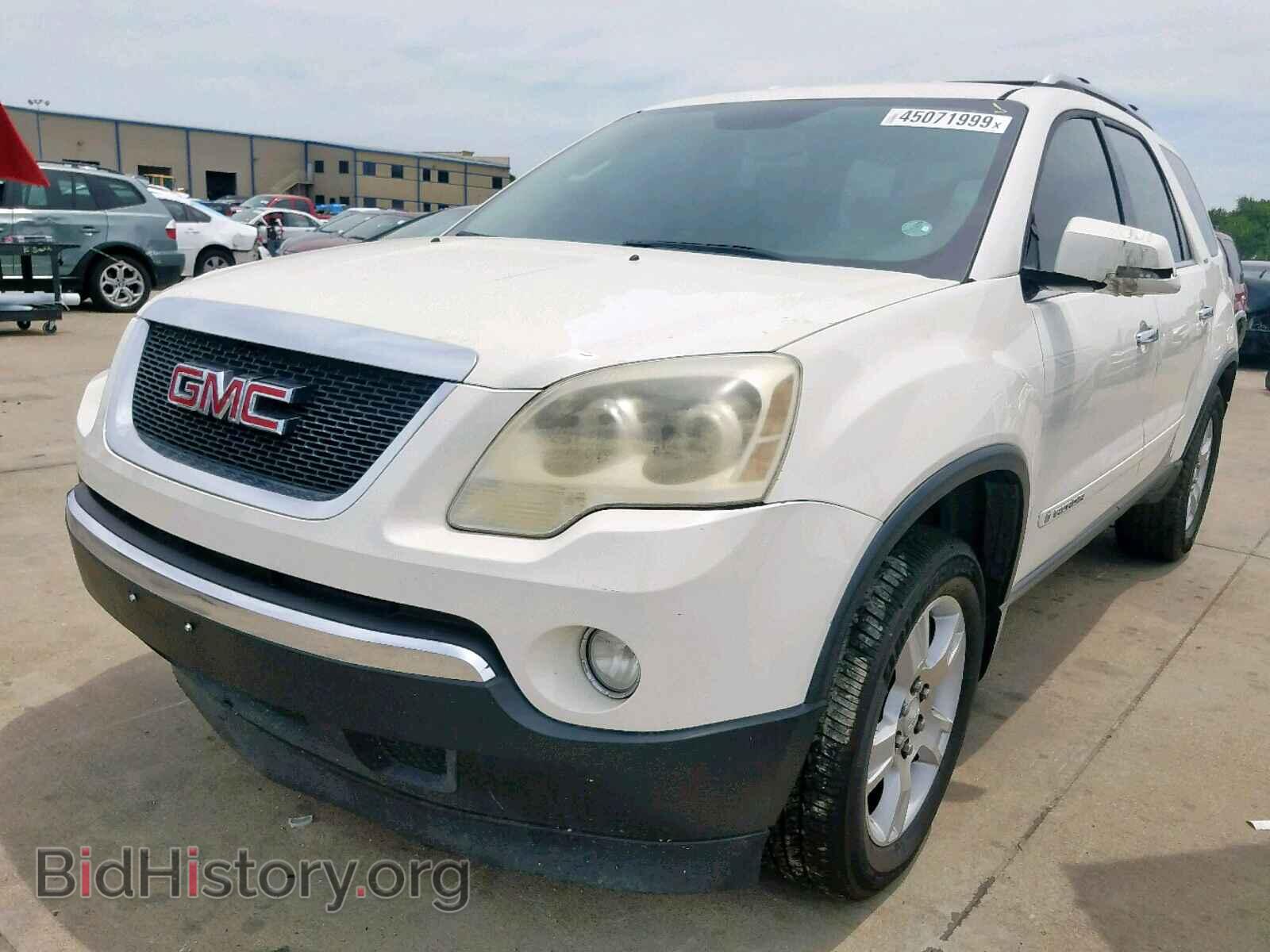 2007 GMC ACADIA SLT - VIN: 1GKER23787J142590 - Фото 2