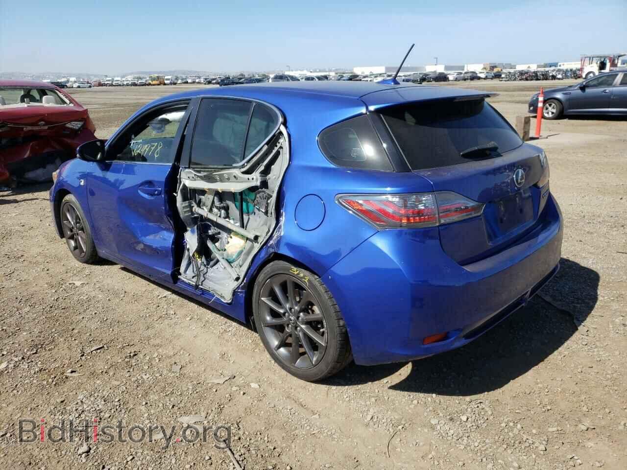 2013 LEXUS CT 200 - VIN: JTHKD5BH9D2140912 - Фото 3