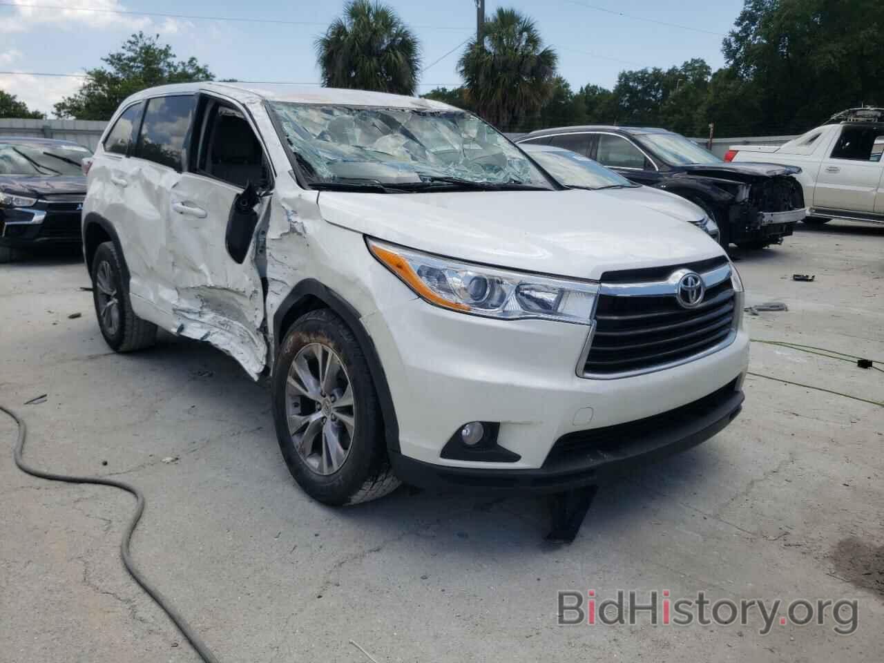 Photo 5TDZKRFH7ES036470 - TOYOTA HIGHLANDER 2014