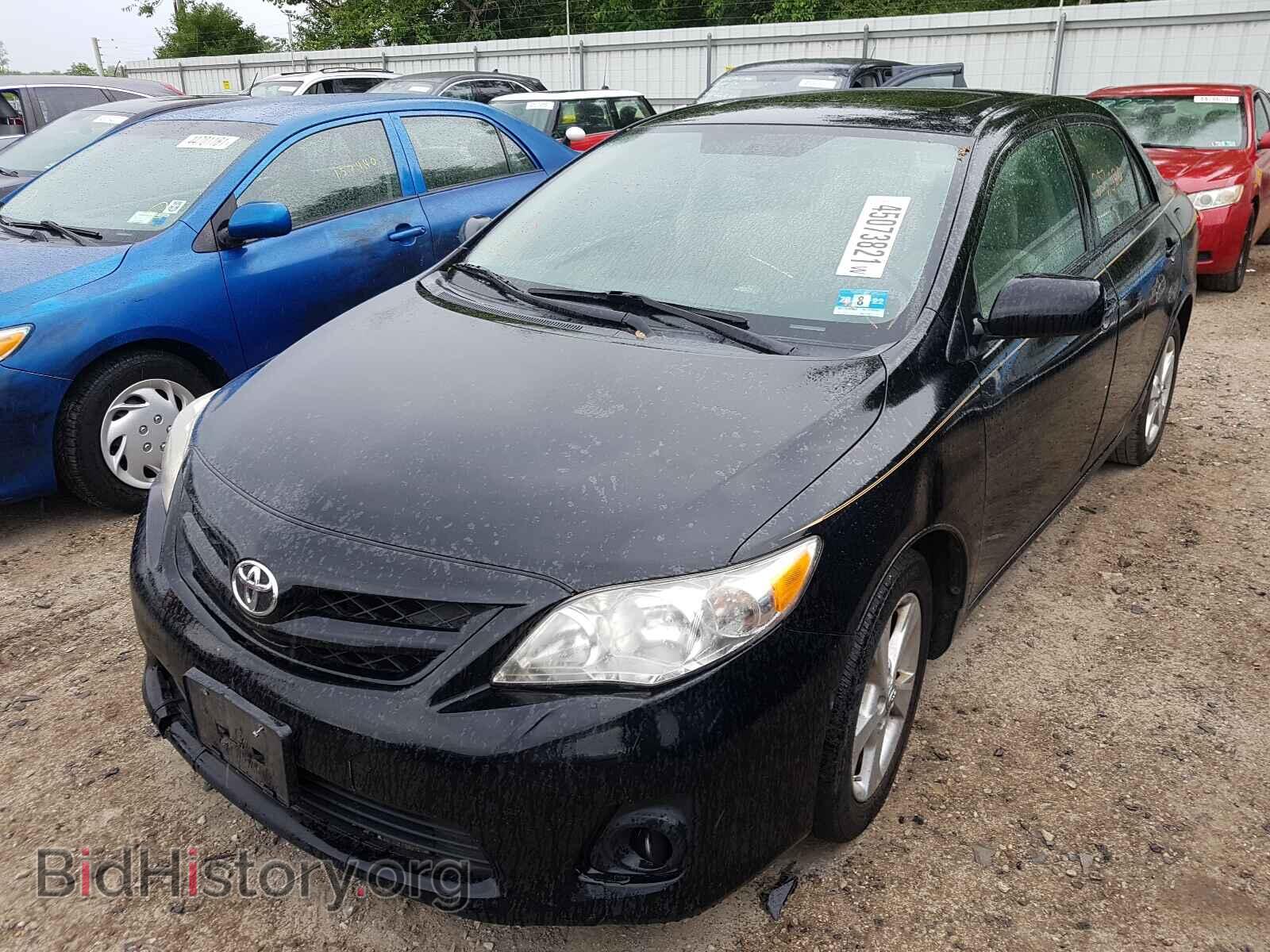 2011 TOYOTA COROLLA - VIN: 2T1BU4EE3BC537091 - Фото 2
