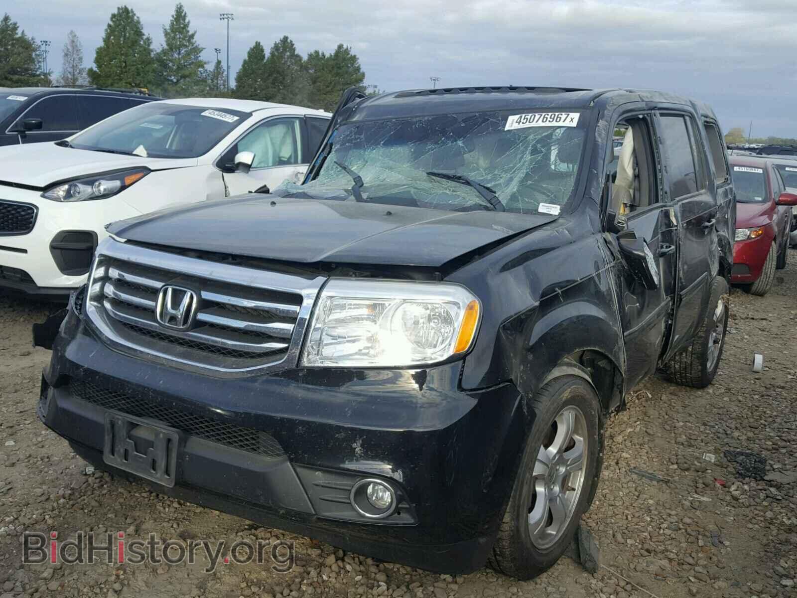 2013 HONDA PILOT - VIN: 5FNYF4H52DB023327 - Фото 2