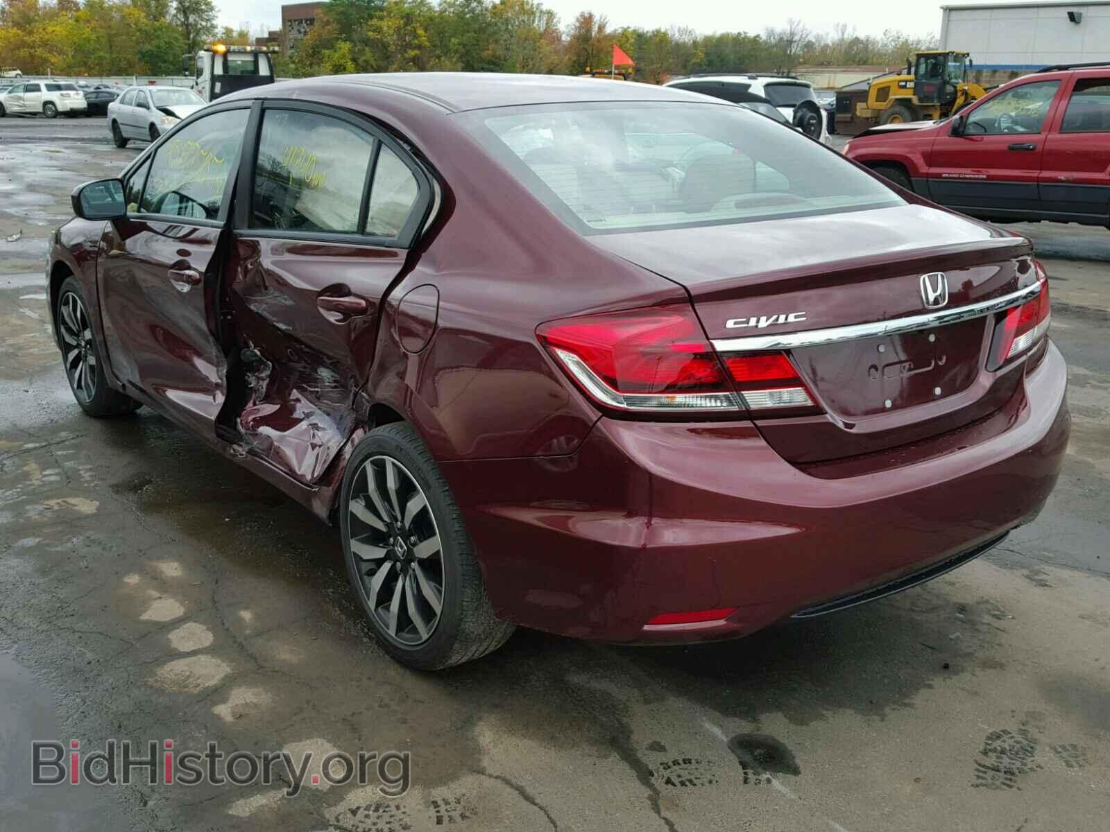 2014 HONDA CIVIC - VIN: 19XFB2F9XEE236465 - Фото 3