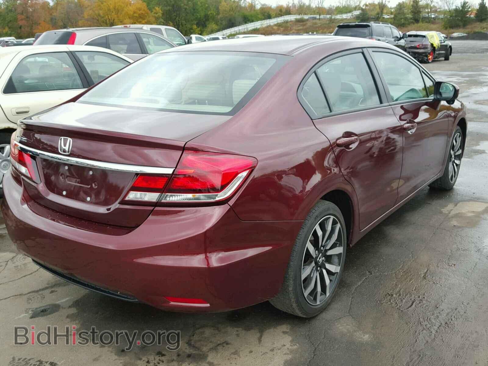 2014 HONDA CIVIC - VIN: 19XFB2F9XEE236465 - Фото 4