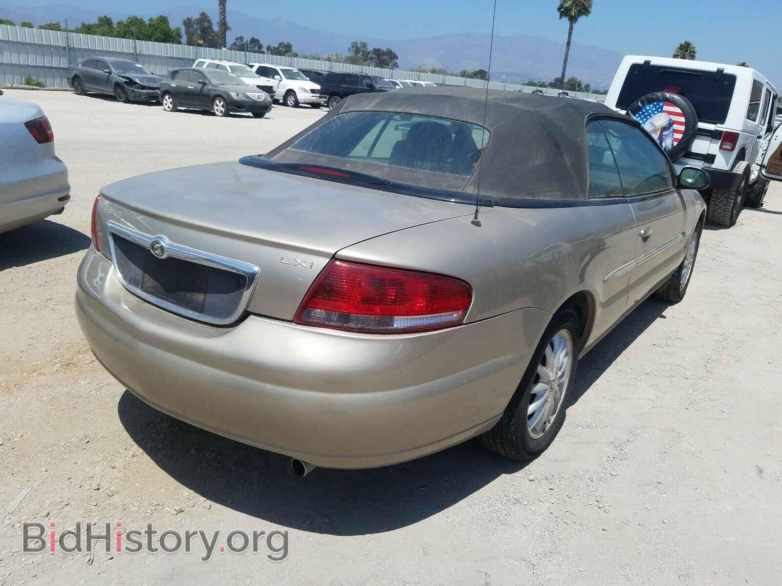 2002 CHRYSLER SEBRING - VIN: 1C3EL55R82N112332 - Фото 4