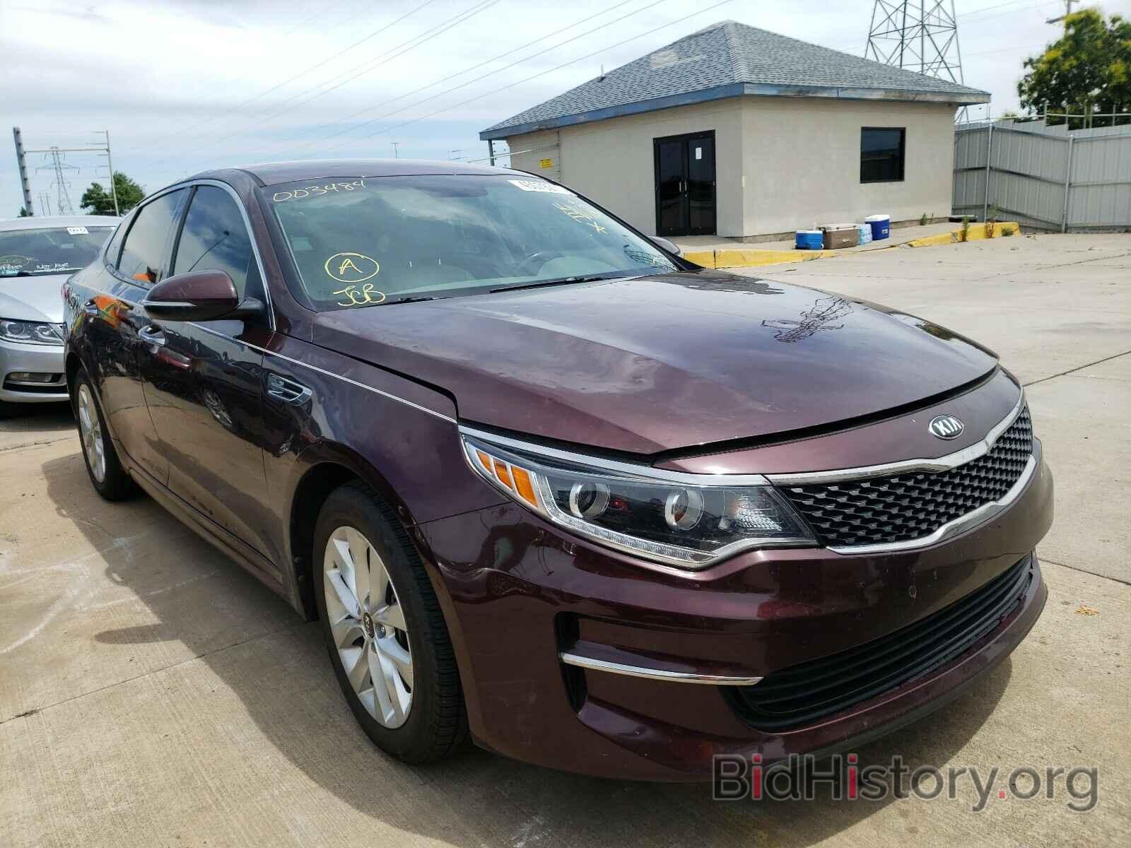 Photo 5XXGU4L35GG003484 - KIA OPTIMA 2016