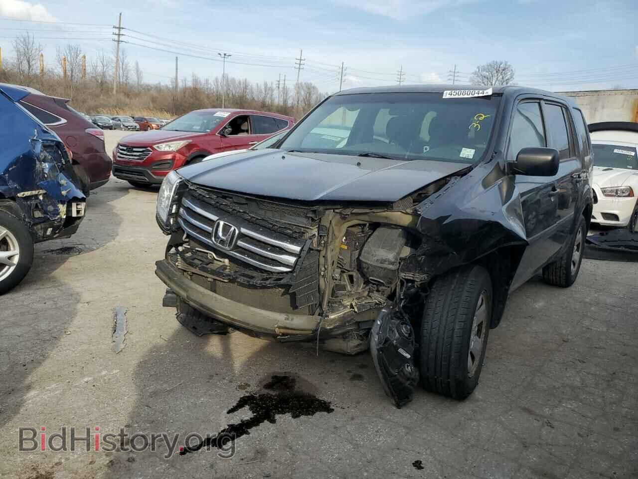 Photo 5FNYF4H25DB023750 - HONDA PILOT 2013
