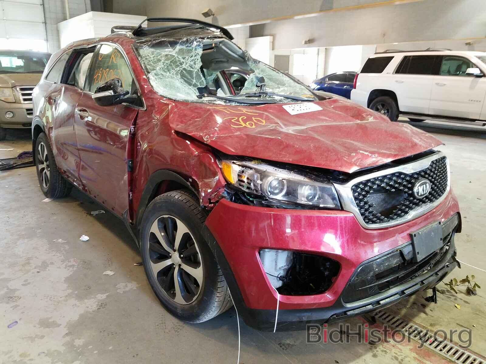 Фотография 5XYPH4A16GG128379 - KIA SORENTO 2016