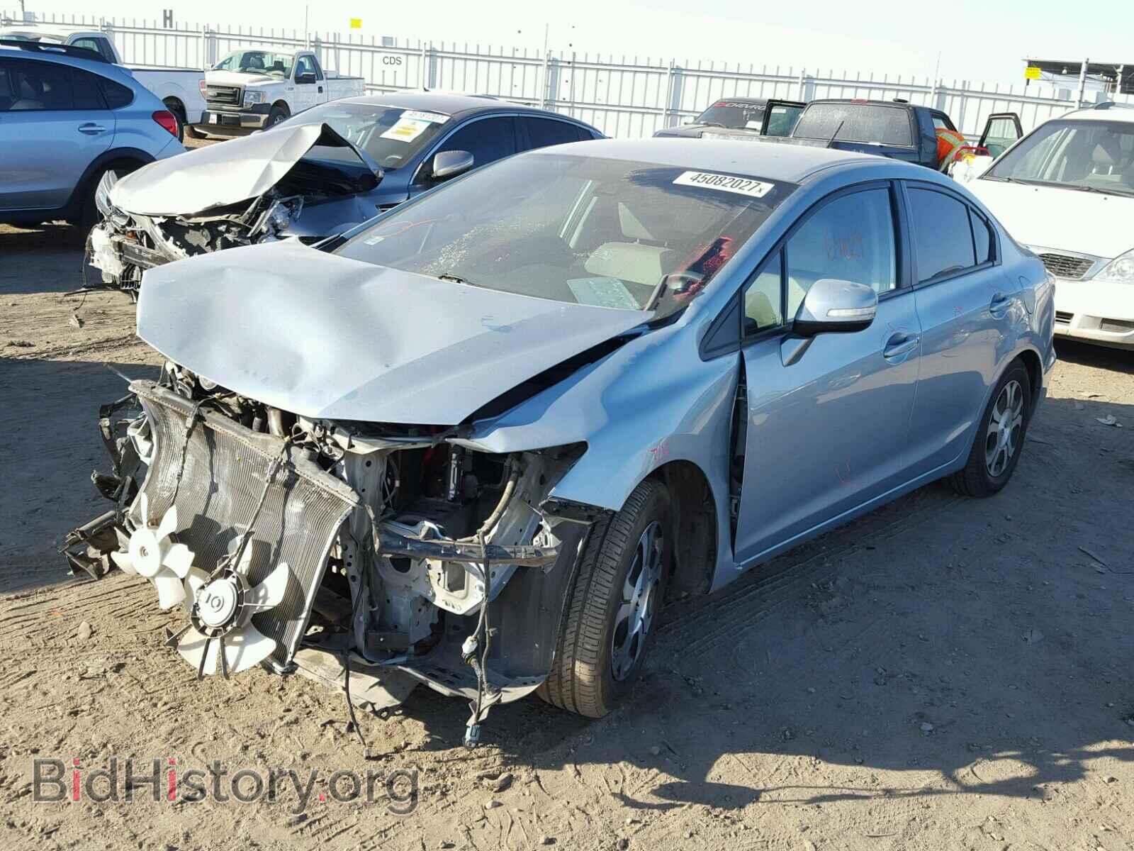 2013 HONDA CIVIC - VIN: 19XFB4F27DE203484 - Фото 2
