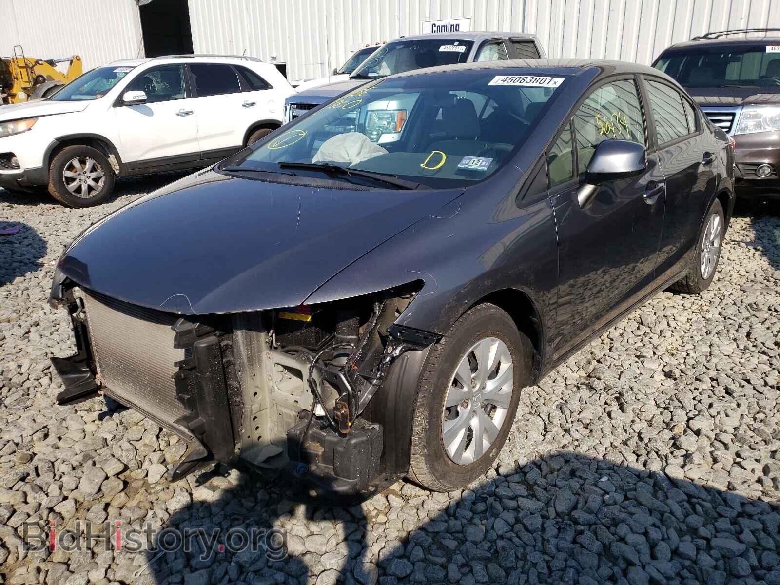 2012 HONDA CIVIC - VIN: 19XFB2F55CE362677 - Photo 2
