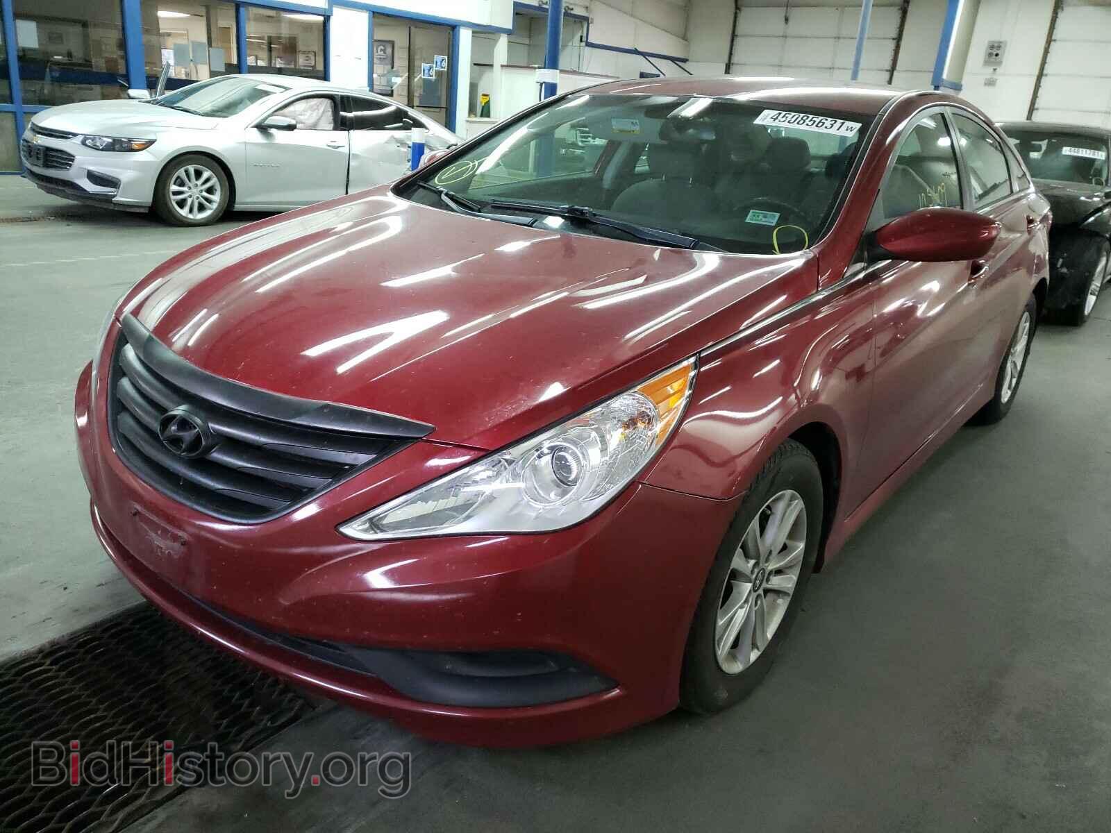2014 HYUNDAI SONATA - VIN: 5NPEB4AC4EH856461 - Photo 2