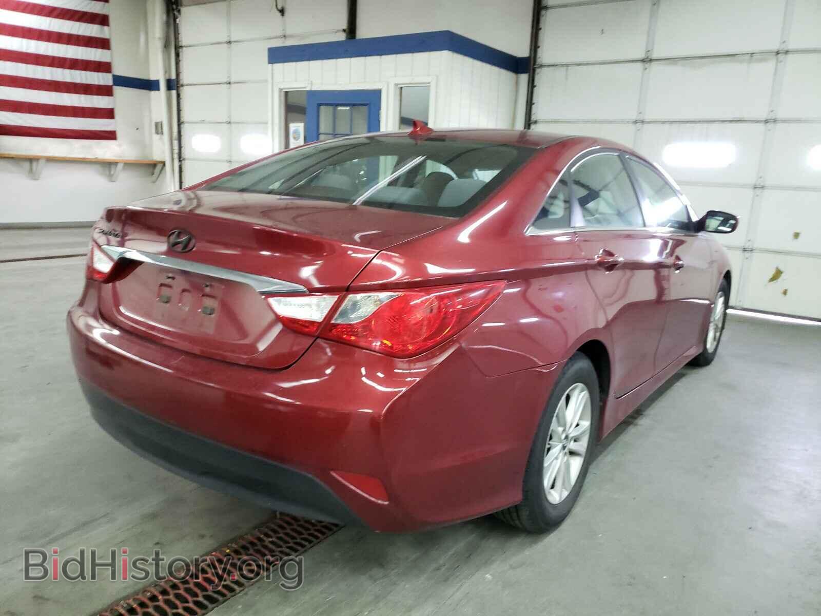 2014 HYUNDAI SONATA - VIN: 5NPEB4AC4EH856461 - Photo 4