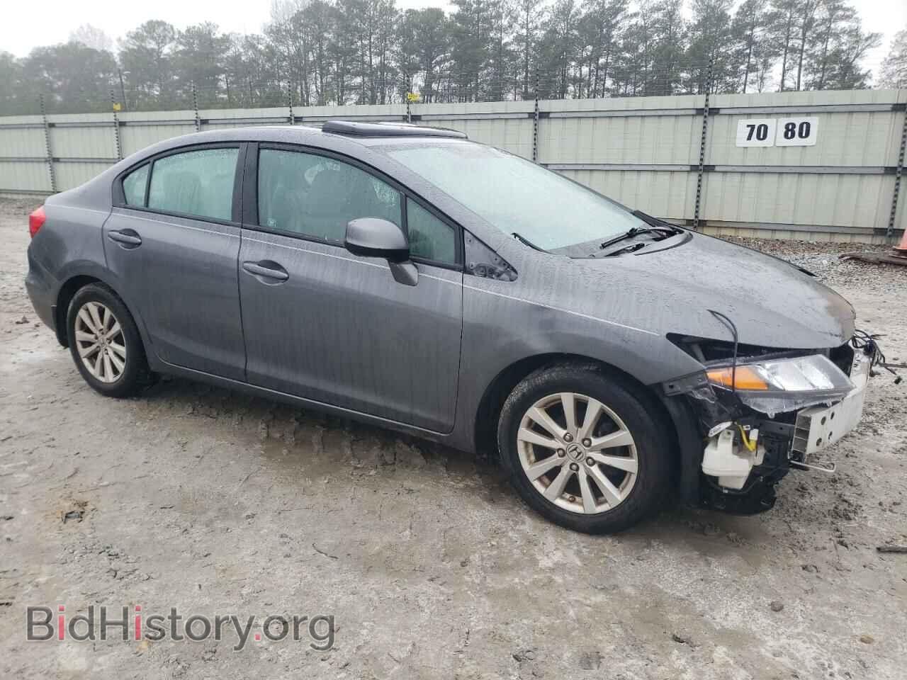 2012 HONDA CIVIC - VIN: 19XFB2F94CE069372 - Фото 4