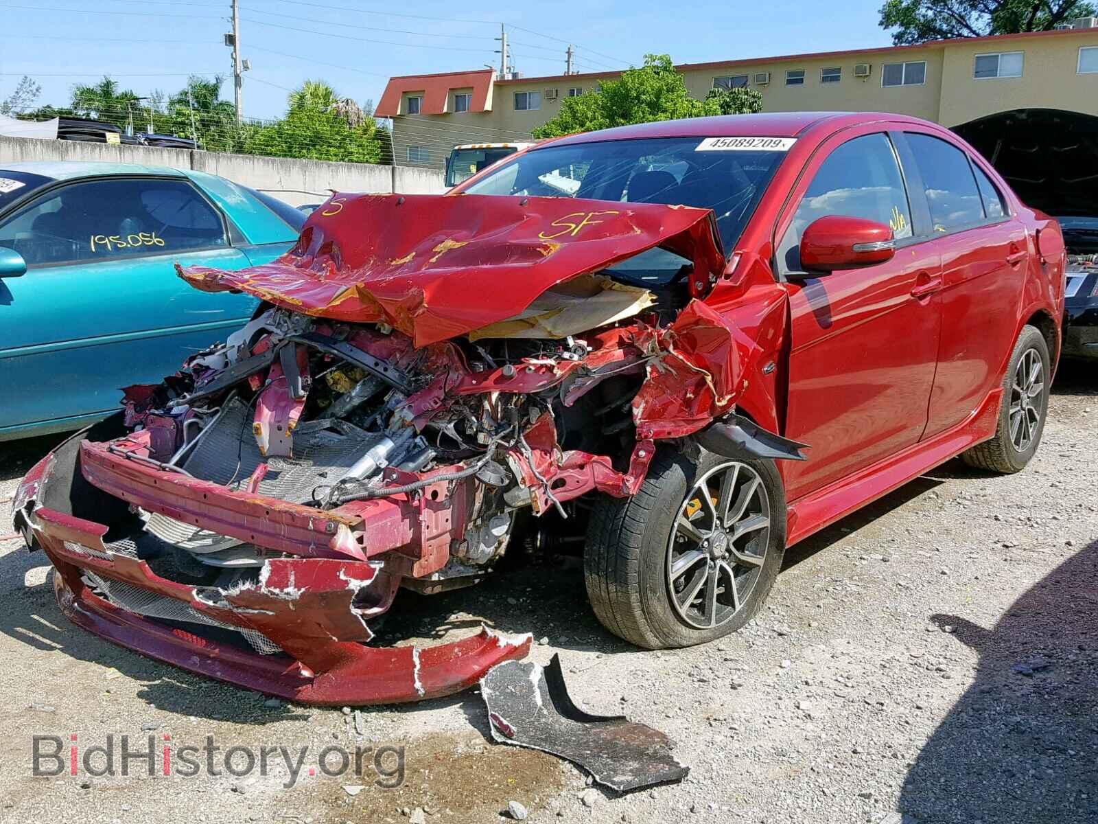 2017 MITSUBISHI LANCER - VIN: JA32U2FU8HU000656 - Фото 2