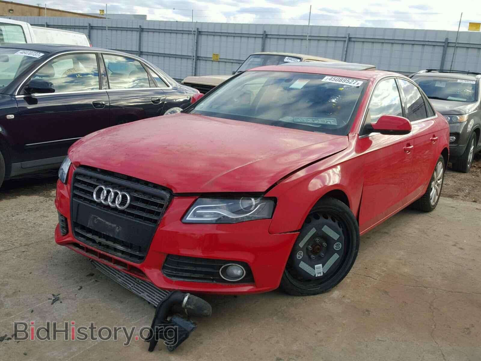 2011 AUDI A4 - VIN: WAUFFAFL9BA094017 - Фото 2