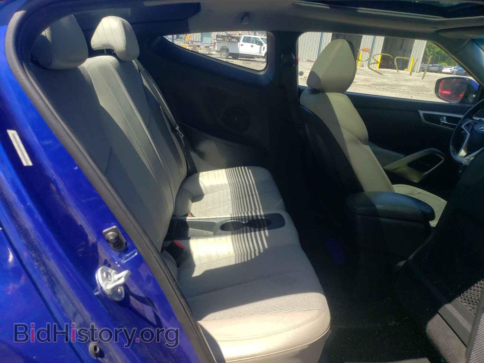 2012 HYUNDAI VELOSTER - VIN: KMHTC6AD1CU076702 - Фото 6