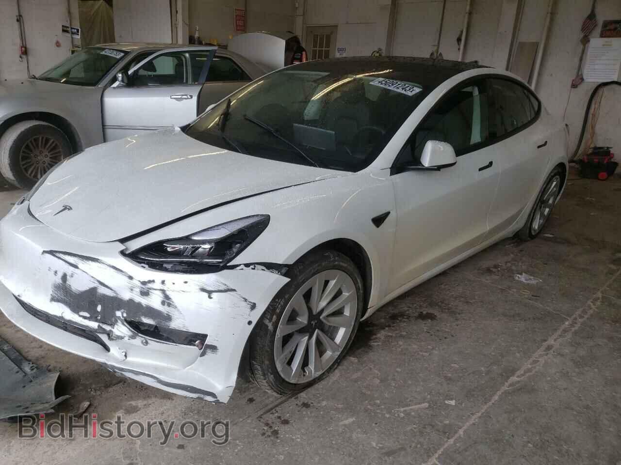 Photo 5YJ3E1EA7MF084458 - TESLA MODEL 3 2021