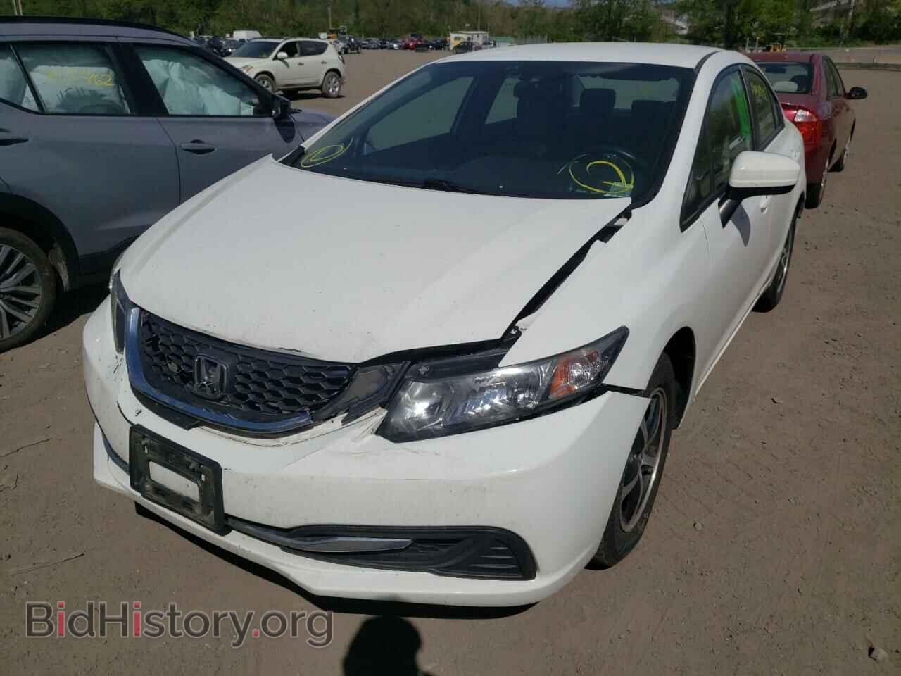 2015 HONDA CIVIC - VIN: 19XFB2F76FE217847 - Фото 2