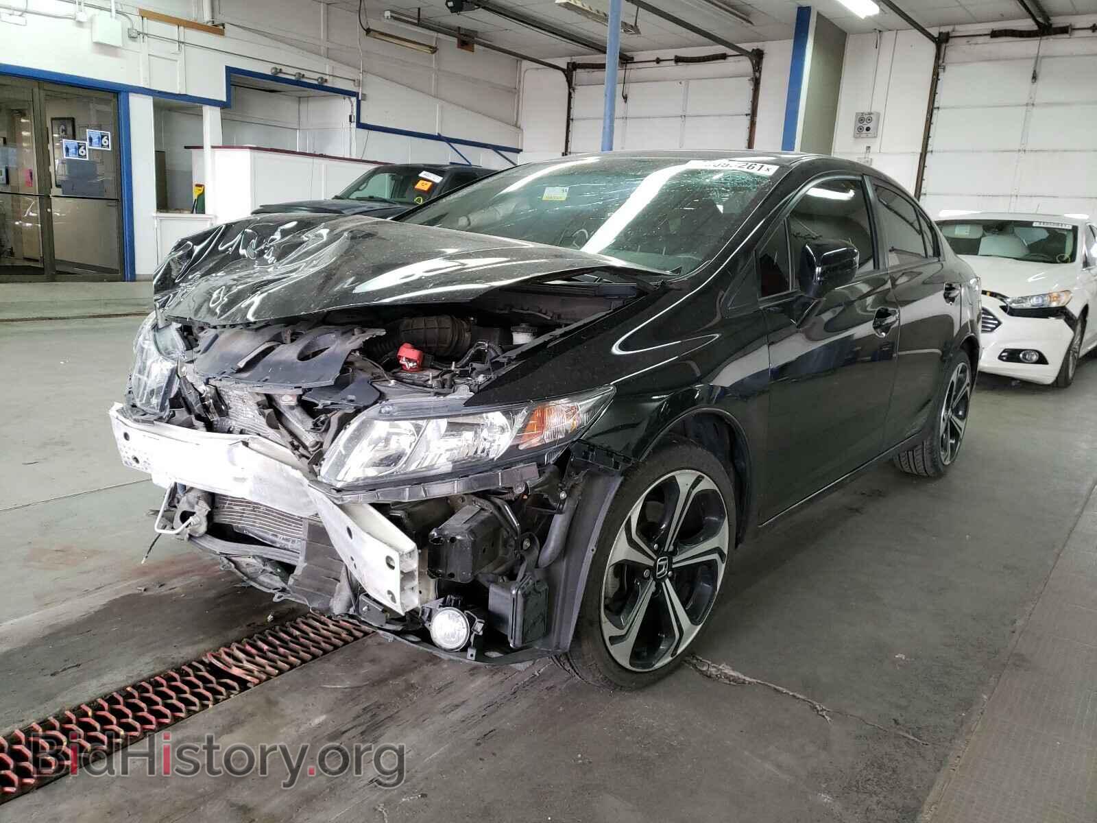 2015 HONDA CIVIC - VIN: 2HGFB6E55FH708407 - Фото 2