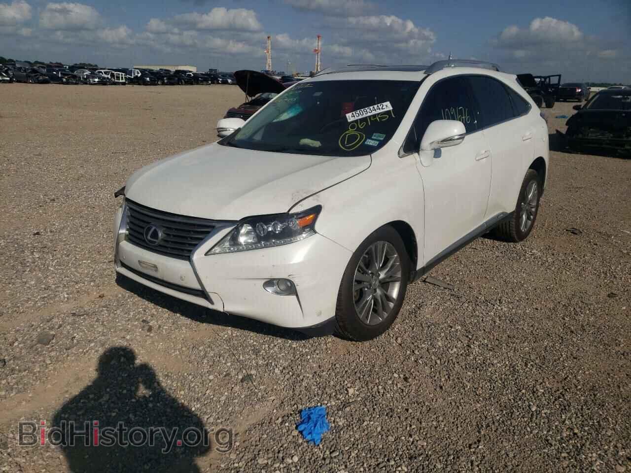 2013 LEXUS RX450 - VIN: JTJBC1BA2D2061451 - Фото 2