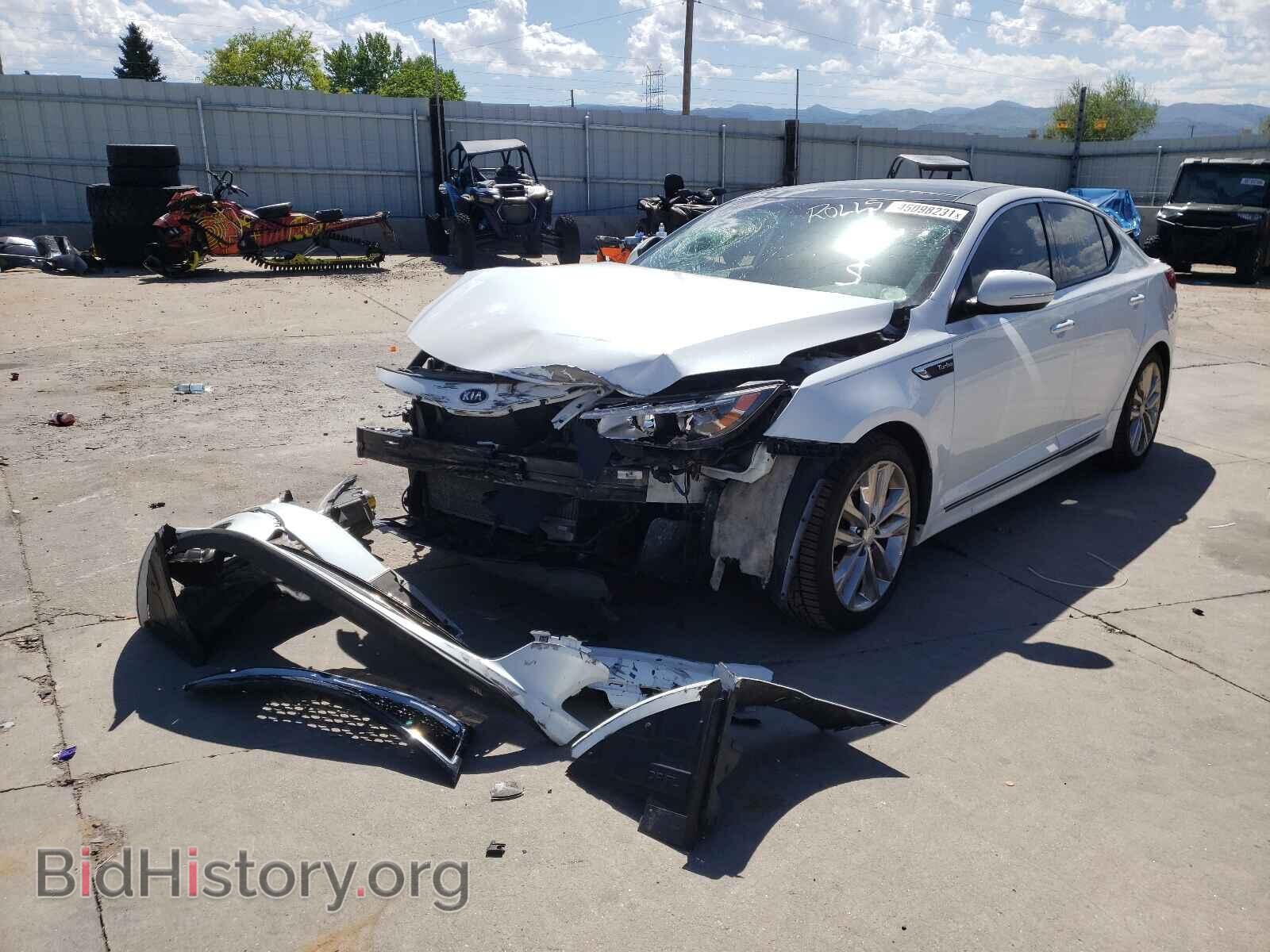 2014 KIA OPTIMA - VIN: 5XXGR4A64EG339395 - Фото 2