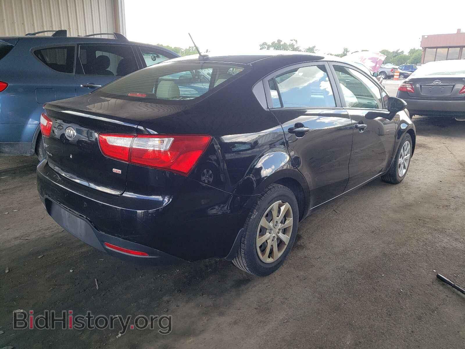 2013 KIA RIO - VIN: KNADM4A32D6202568 - Фото 4