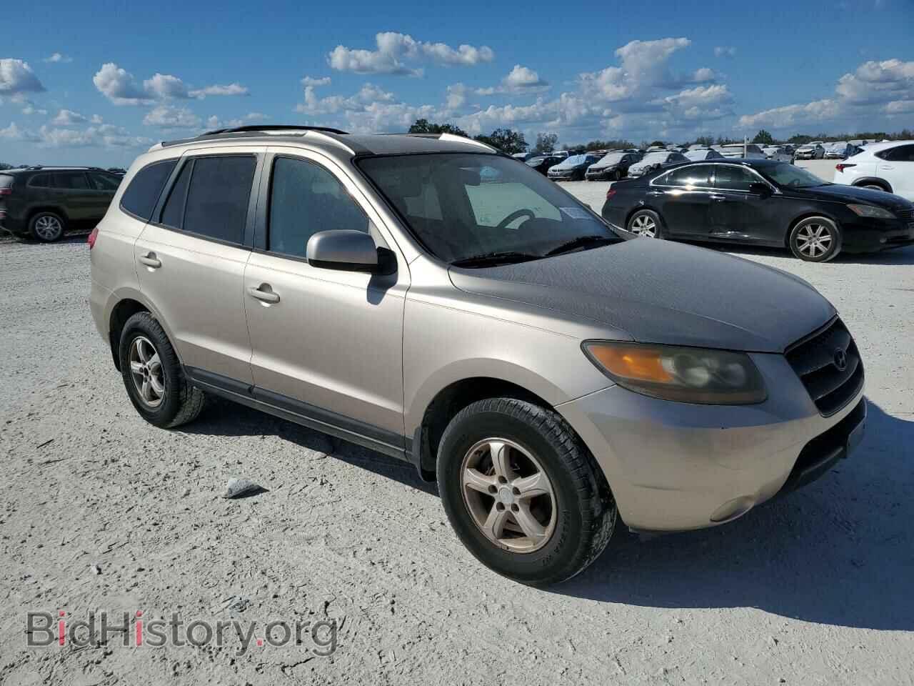 2007 HYUNDAI SANTA FE - VIN: 5NMSG13D87H124553 - Фото 4
