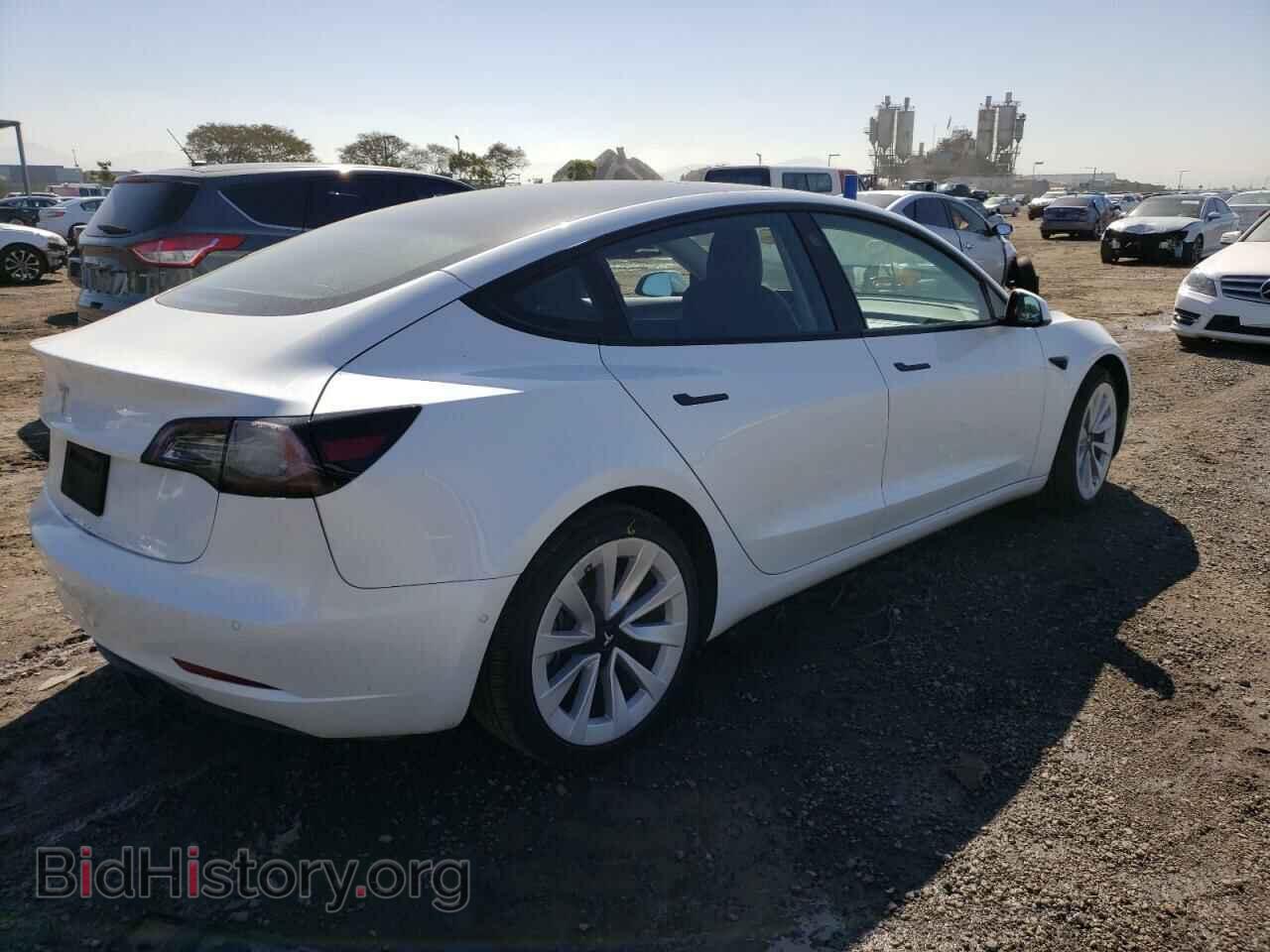 2022 TESLA MODEL 3 - VIN: 5YJ3E1EA4NF187595 - Photo 3