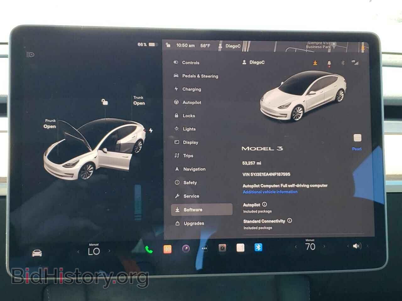 2022 TESLA MODEL 3 - VIN: 5YJ3E1EA4NF187595 - Photo 9