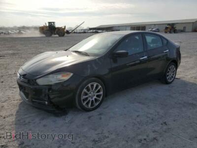 2015 Dodge DART Dart Limit, black — VIN 1C3CDFCB9FD242079, Copart