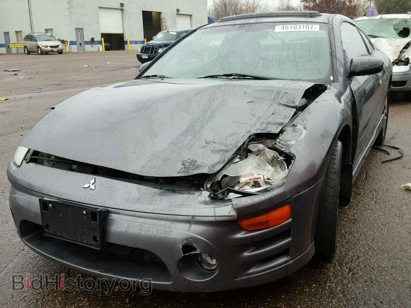 2004 MITSUBISHI ECLIPSE - VIN: 4A3AC74H44E046943 - Фото 2