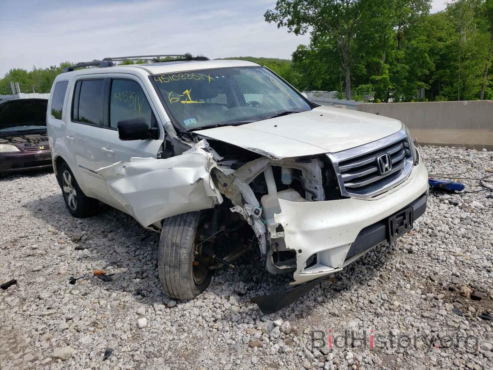 Фотография 5FNYF4H92DB007373 - HONDA PILOT 2013