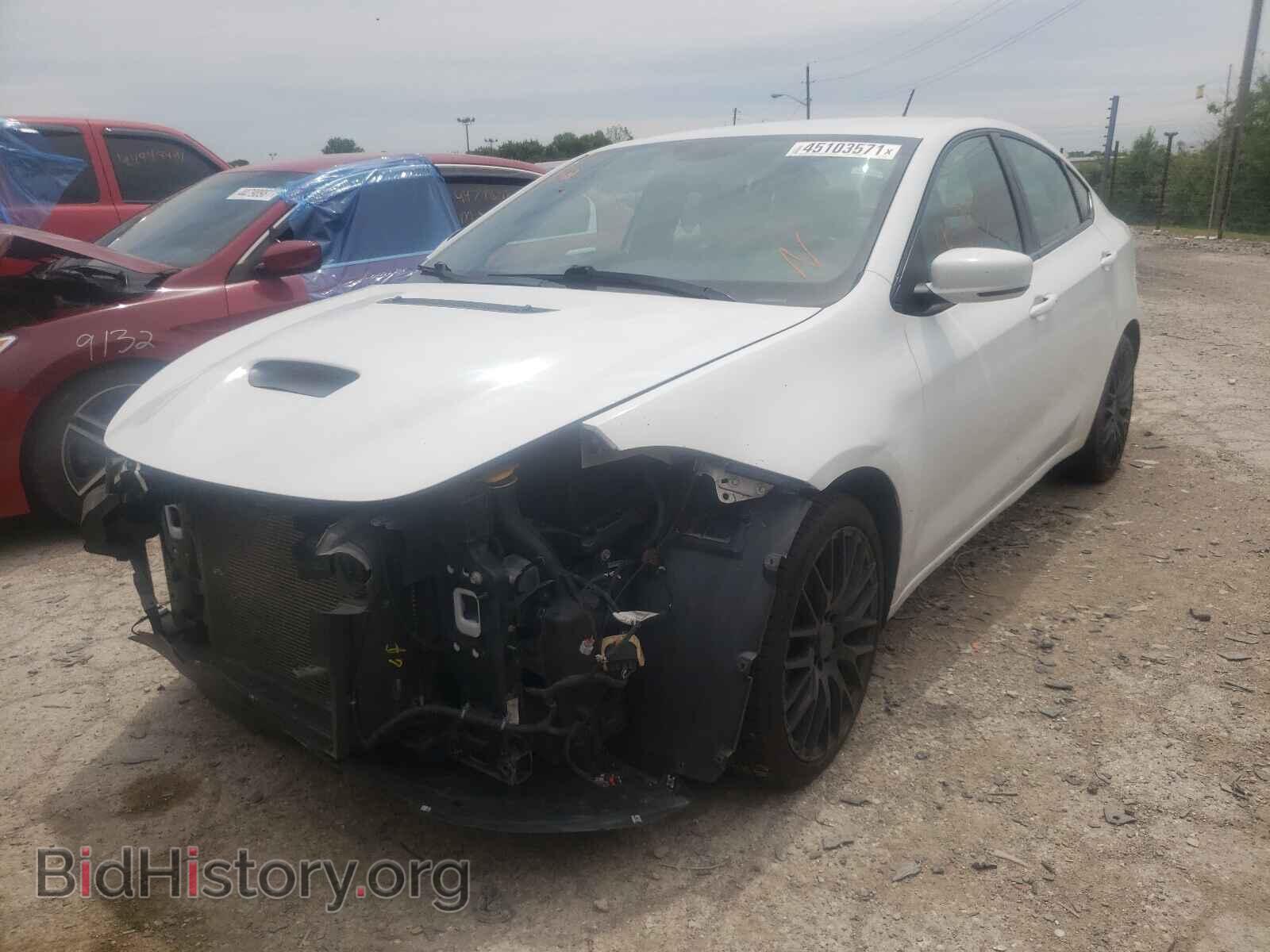 2016 DODGE DART - VIN: 1C3CDFEB3GD592399 - Фото 2