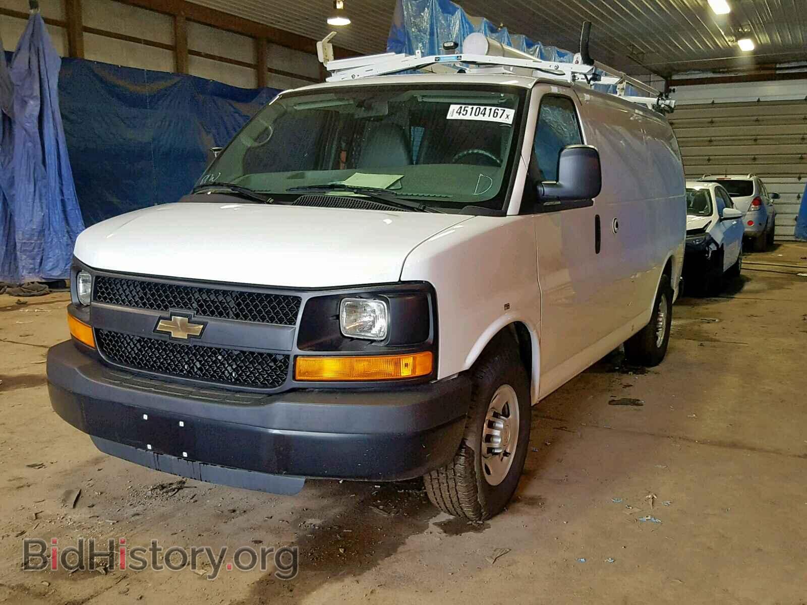 2013 CHEVROLET EXPRESS - VIN: 1GCWGFCB7D1902196 - Фото 2