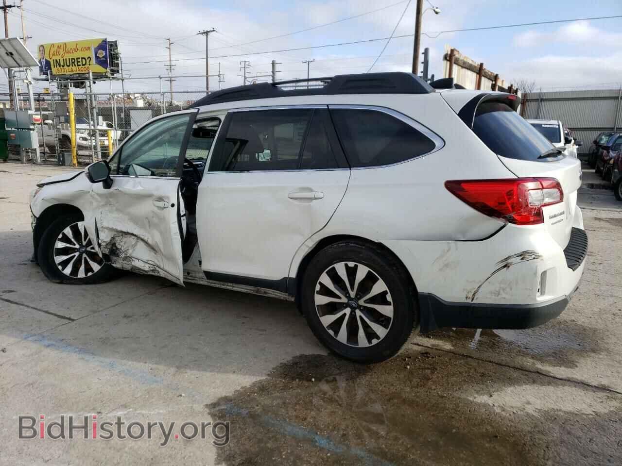 2016 SUBARU OUTBACK - VIN: 4S4BSENC9G3200351 - Фото 2
