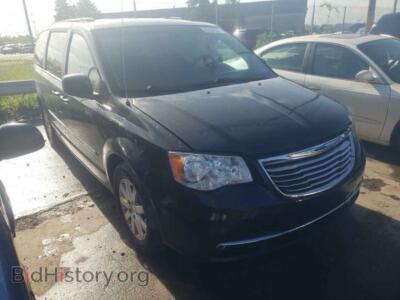 2016 Chrysler MINIVAN Town & COU, черный — VIN 2C4RC1BG0GR166310, Copart