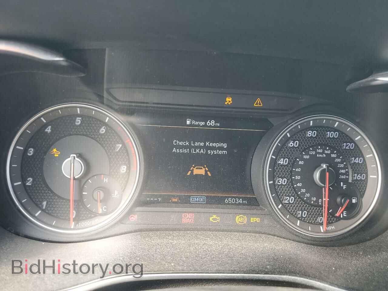 2020 GENESIS G70 - VIN: KMTG34LA9LU046717 - Фото 9