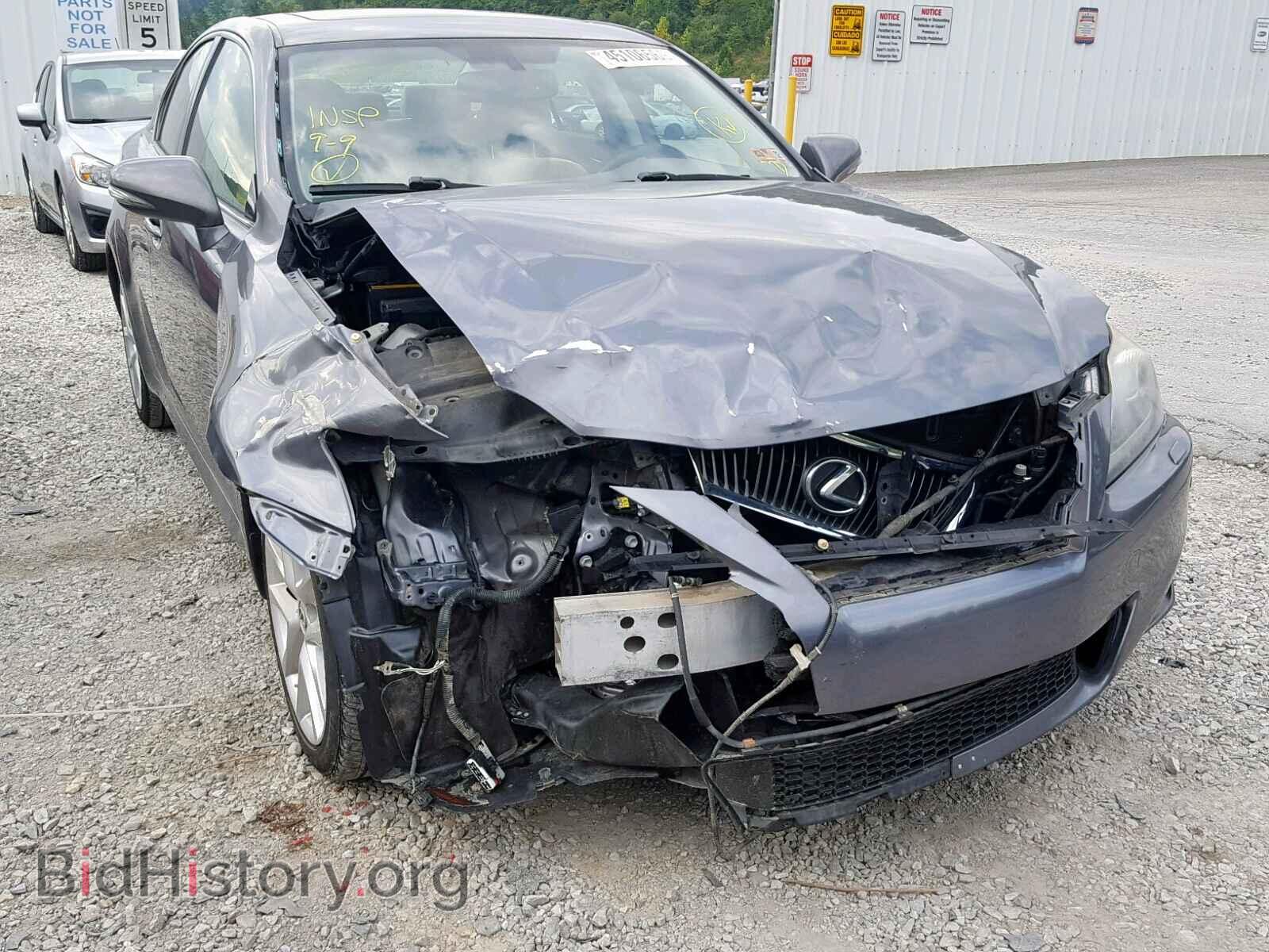 2012 LEXUS IS - VIN: JTHCE5C28C5002951 - Фото 9