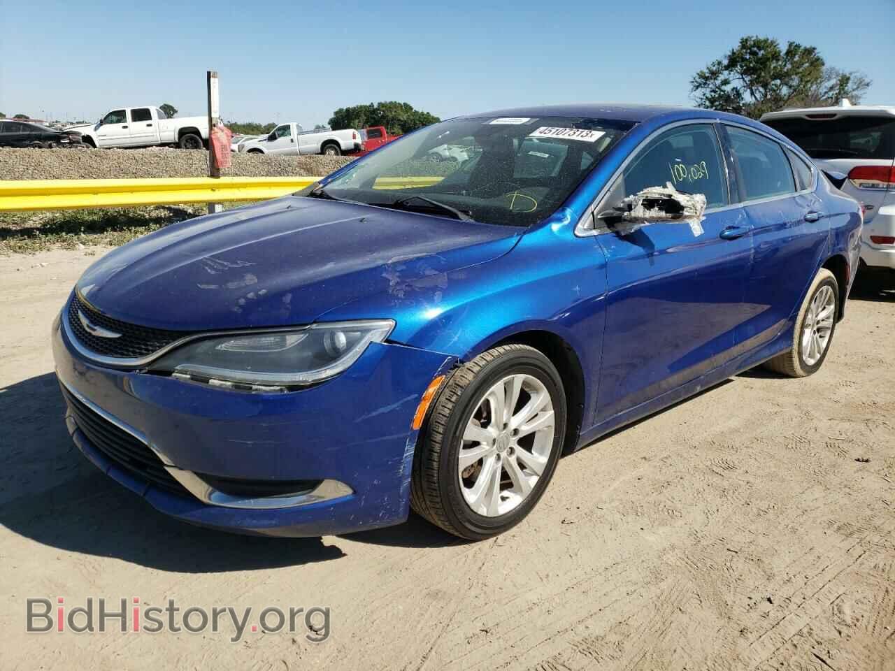 Фотография 1C3CCCAB2FN628826 - CHRYSLER 200 2015