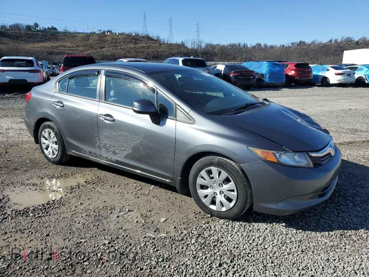 2012 HONDA CIVIC - VIN: 19XFB2F59CE372435 - Фото 4