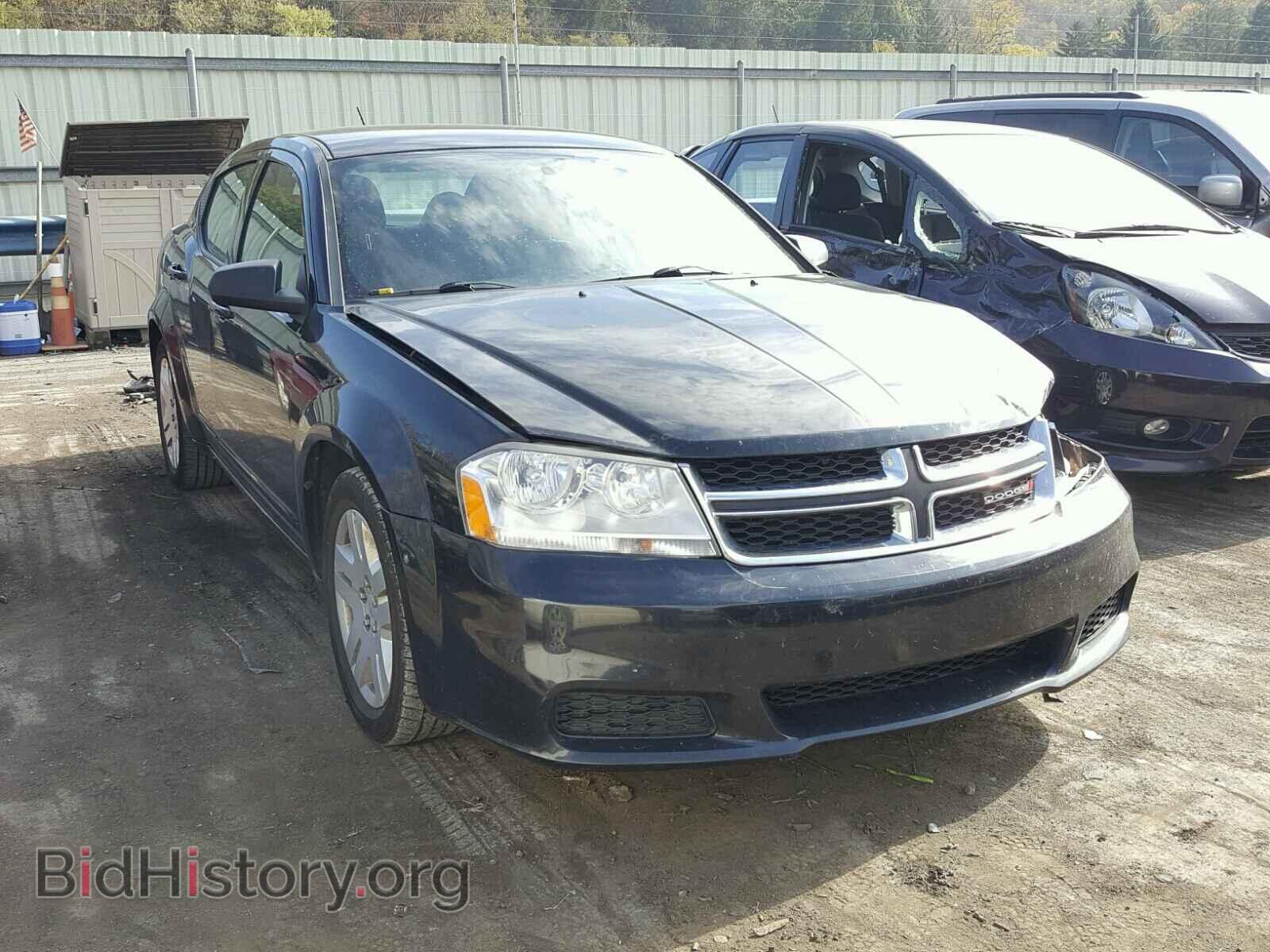 Фотография 1C3CDZAG4CN258843 - DODGE AVENGER 2012